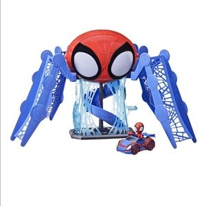 Marvel Spidey and His Amazing Friends Web-Quarters Playset New
